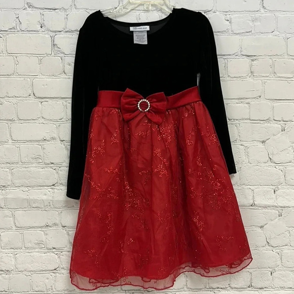 Bonnie Jean Girls holiday dress size 5 - Picture 1 of 5